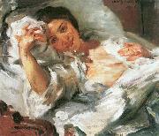 Lovis Corinth Morgensonne oil painting artist